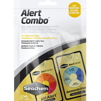 Seachem Alerts Combo Pack – Ammonia and pH