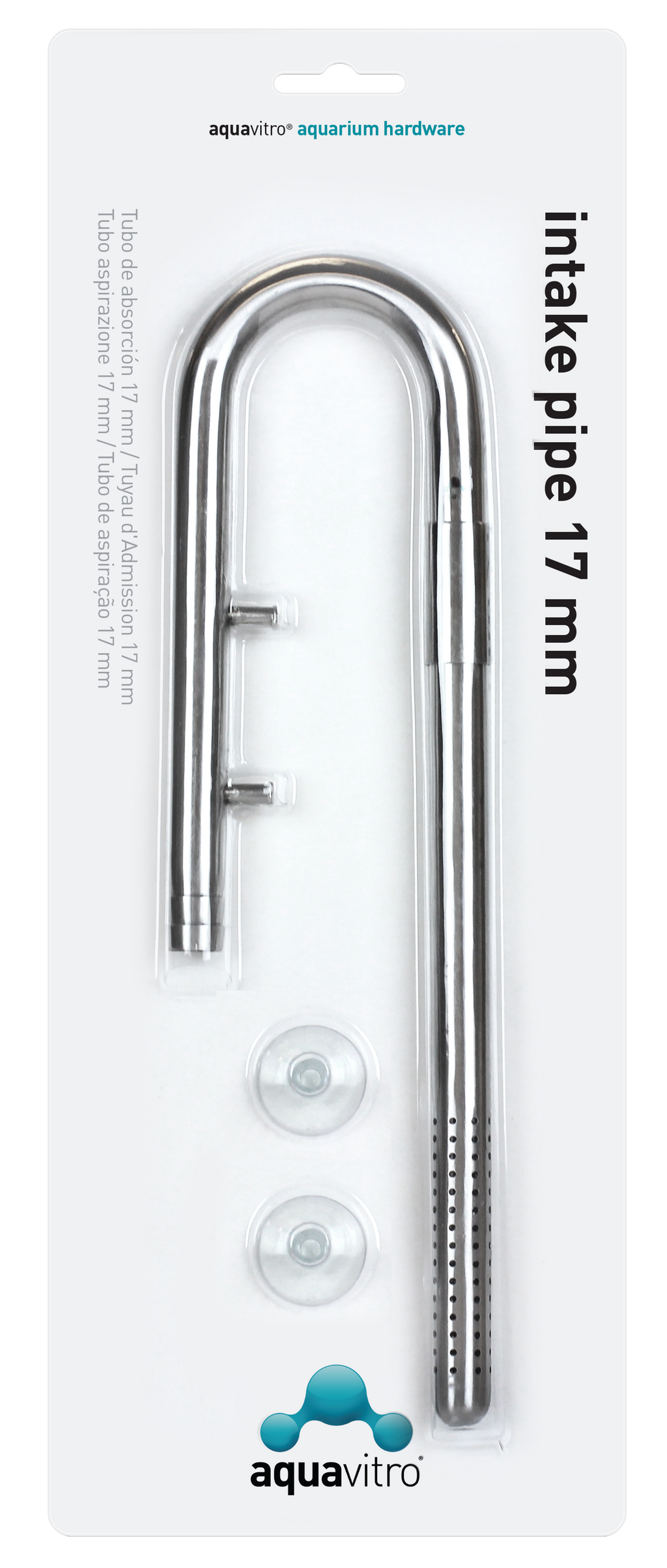 Seachem Aquavitro Glass Intake Pipe 17mm