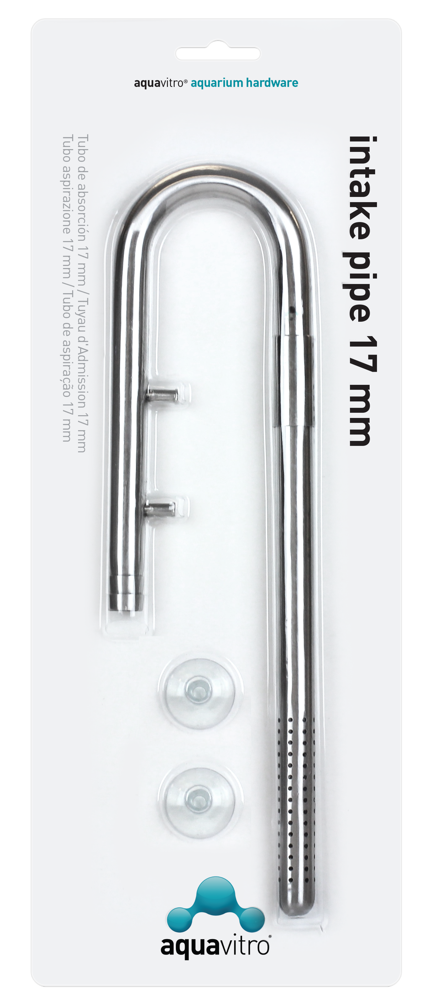 Seachem Aquavitro Glass Intake Pipe 17mm