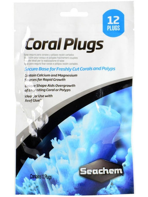Seachem Coral Plugs – 12pc
