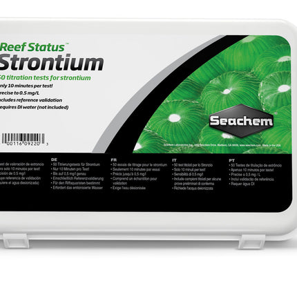 Seachem Reef Status Strontium