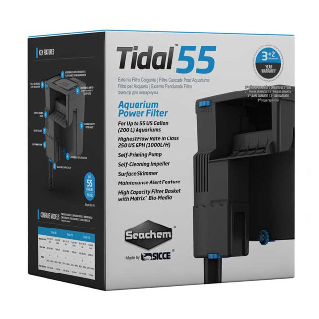 Seachem Tidal Hang-On Filter Range – 35 - 55 -75 -110