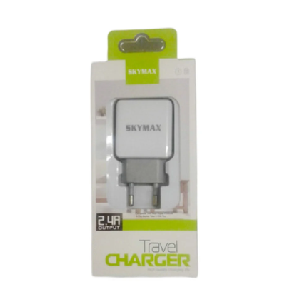 Skymax 2-Output USB Adapter Charger