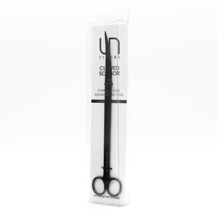 UNS Aquascaping Scissors 25cm Black (Curved and Straight)
