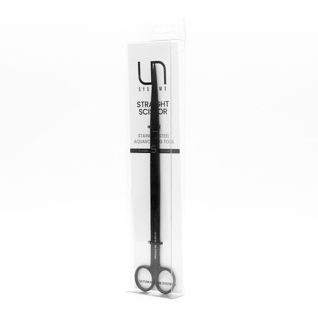 UNS Aquascaping Scissors 25cm Black (Curved and Straight)