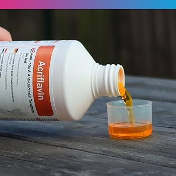 Waterlife Acriflavin – 500ml  Broad-Spectrum Treatment for Bacterial, Fungal ; External Parasite Issues