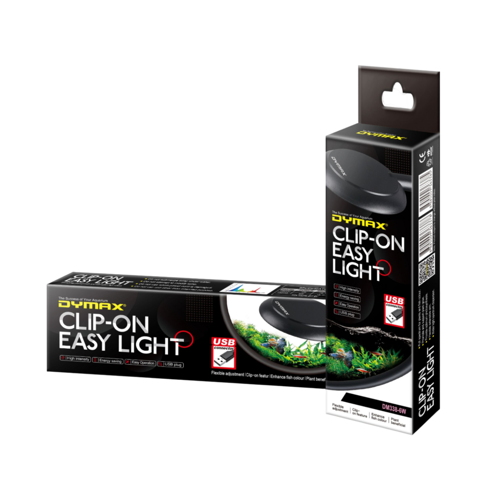 YMAX Clip-On Easy Light – Available in 6W & 4W – Convenient Lighting for Your Aquarium
