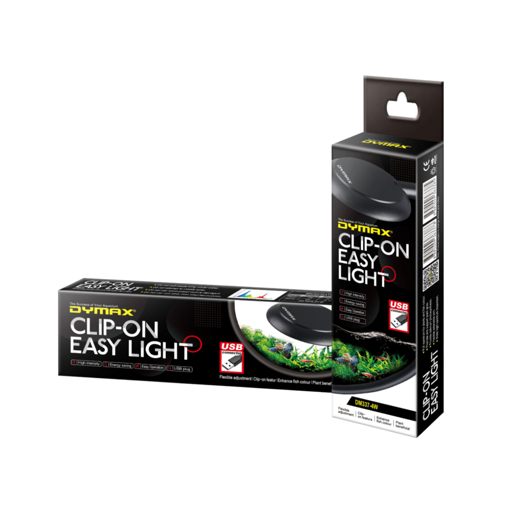 YMAX Clip-On Easy Light – Available in 6W & 4W – Convenient Lighting for Your Aquarium