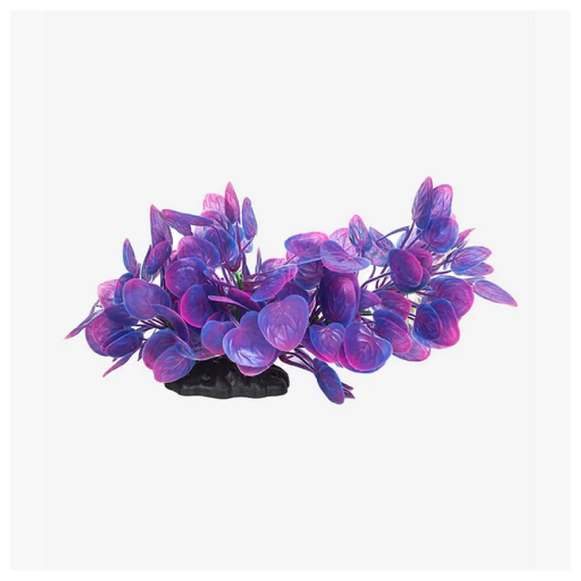 Zugo Purple Petals Artificial Aquarium Plant (28cm)