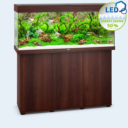 Juwel Rio 240  premium glass aquarium - Dark wood