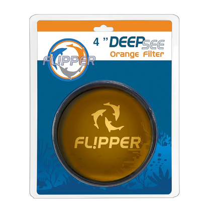 Flipper DeepSee Orange Lens Filter – 4″