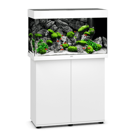 Rio 125 White LED Juwel Tank & Cabinet Combo