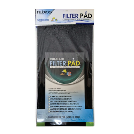 Nubios Carbon Filter Pad 750mmx250mm