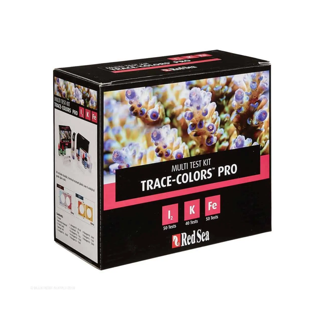 Red Sea Reef Trace Colours Pro Test Kit