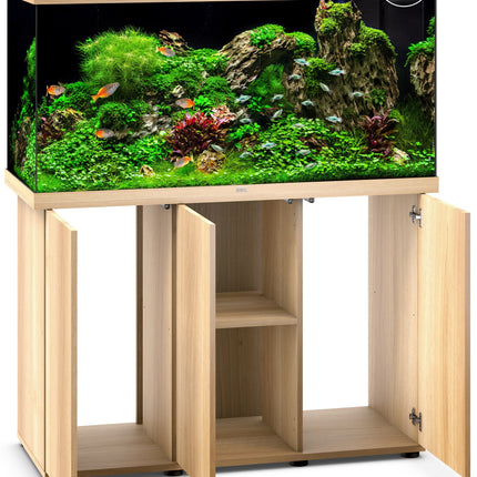Juwel Rio 350 LED Aquarium with Modern Light Wood Cabinet