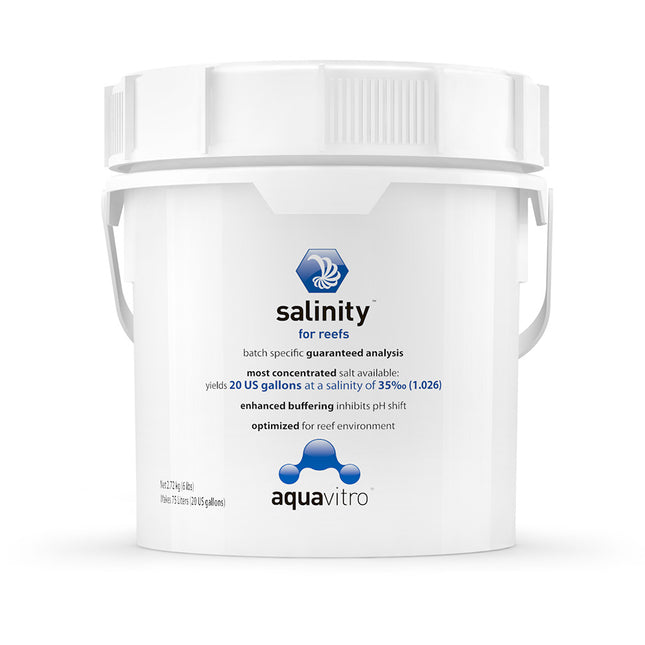 Salinity -marine aquarium salt mix