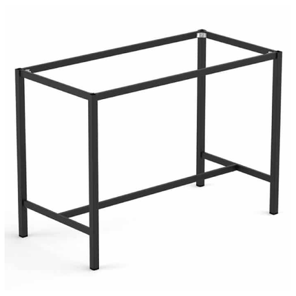 Square Tube Steel Aquarium Stand – Black Painted Finish